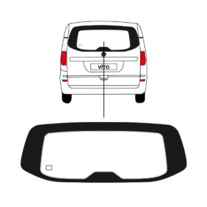 Achterruit Mercedes Vito Tourer Achterklep