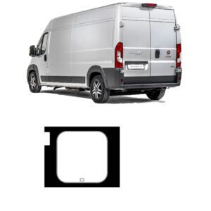 Achterruit Fiat Ducato Links 360 ° Raam