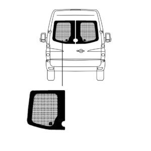 Achterruit Volkswagen Crafter 2006 Linker Achterdeur