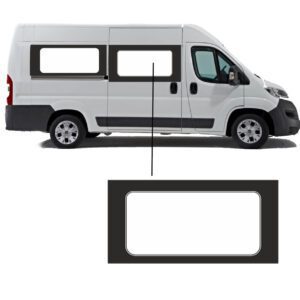 Zijruit Citroen Jumper - L2- L3 - Rechts Voor