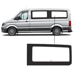 Zijruit Volkswagen Crafter 2017 L2 / L3 Links achter
