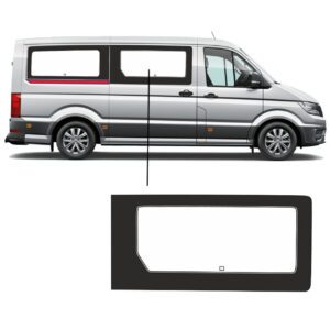 Zijruit Volkswagen Crafter 2017 L2 / L3 Rechts voor