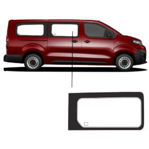 Zijruit Fiat Scudo Long Rechs Voor