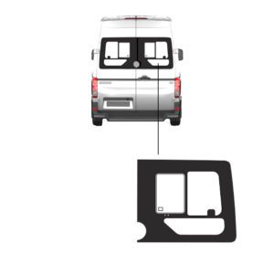 Achter schuifruit Volkswagen Crafter L2 L3 Rechts