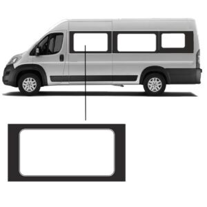 Zijruit Citroen Jumper L3 en L4 Links Voor