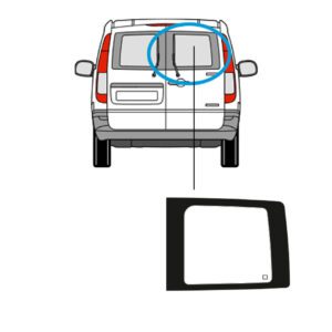 Achterruit - Mercedes - Vito - 2004 - Rechter - Achterdeur
