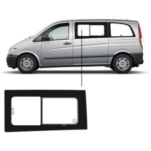 Schuifruit - Zijruit - Mercedes - Vito - 2004 - Links - Voor