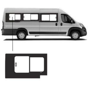 Schuifruit Fiat Ducato L4 Rechterzijde achter