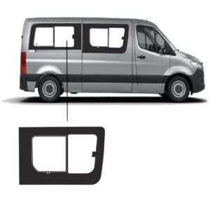 Schuifruit Volkswagen Crafter Rechts Achter