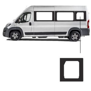 Zijruit Citroen Jumper L3 Links Achter