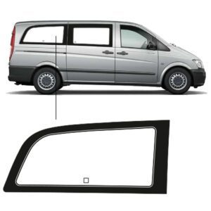 Zijruit - Mercedes - Vito - 2004 -L2 - Rechts - Achter