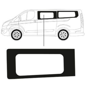 Zijruit - Ford Custom - vanaf 2014 - Links Voor