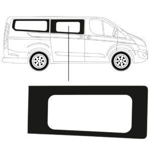 Zijruit - Ford Custom - vanaf 2014 - Rechts Voor